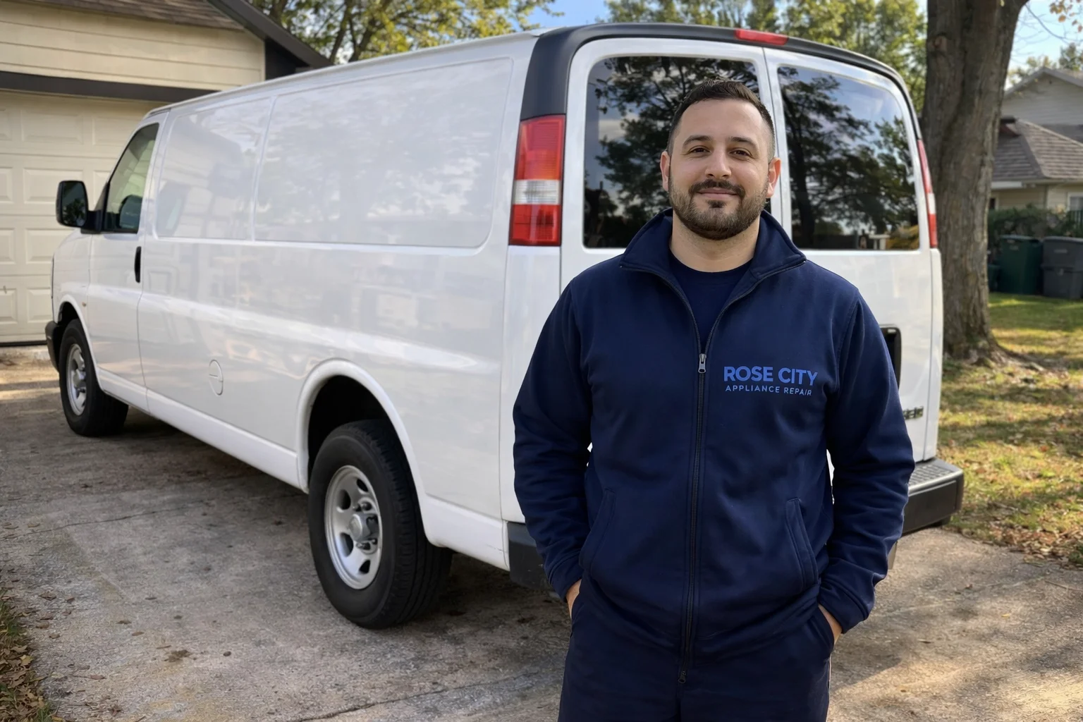 Professional appliance repair technician in Windsor